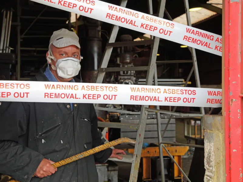 The experienced team at Drystar performing asbestos removal in Phoenix, AZ.